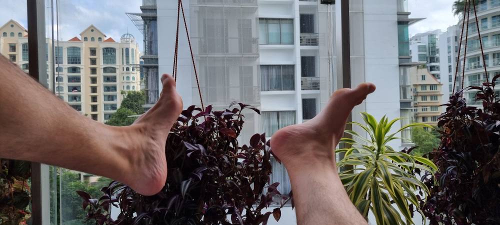 Jake's Only Feet