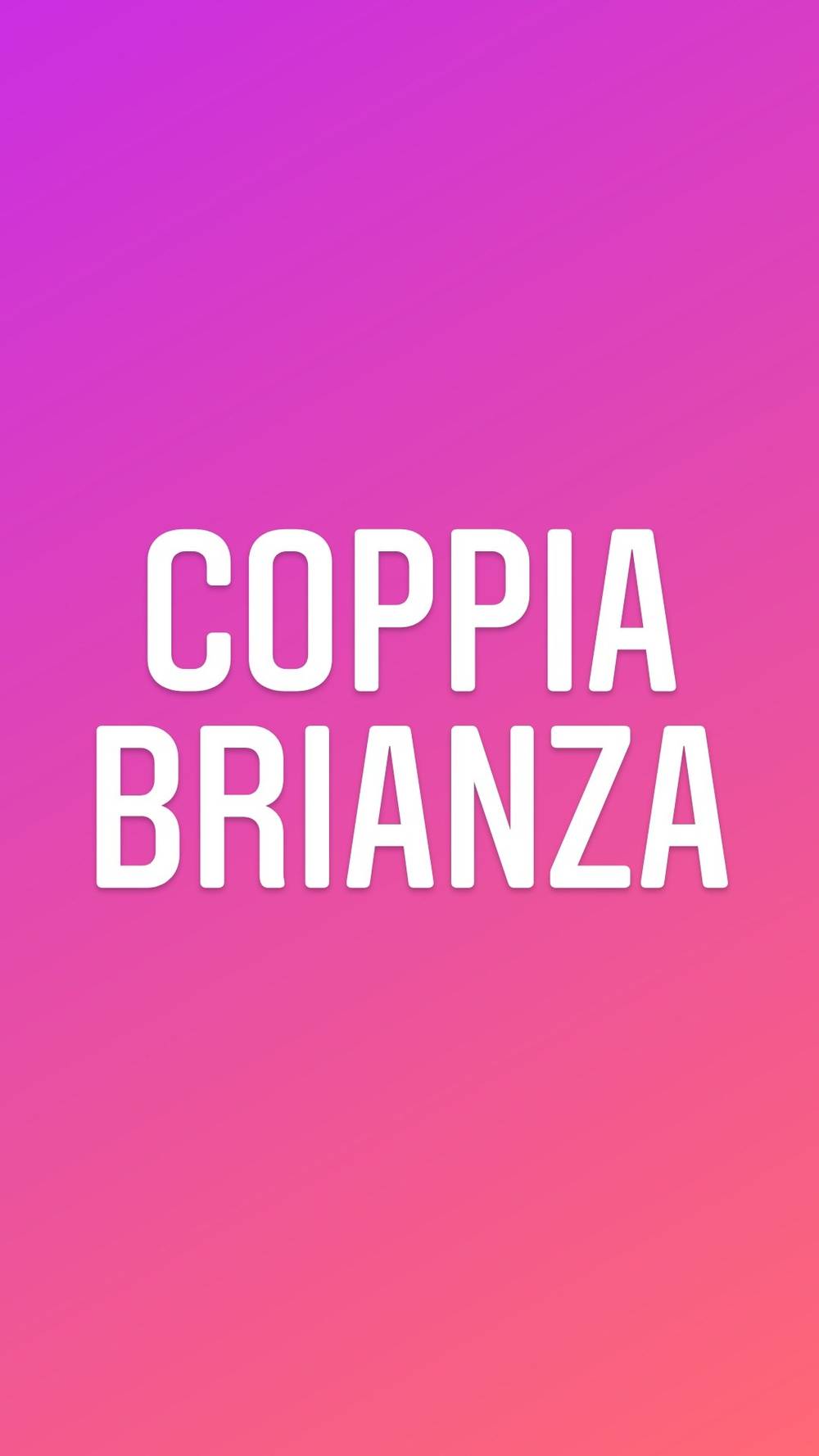 Coppia Brianza