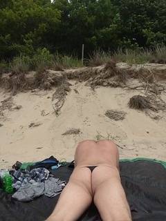 Nude Beach Guy