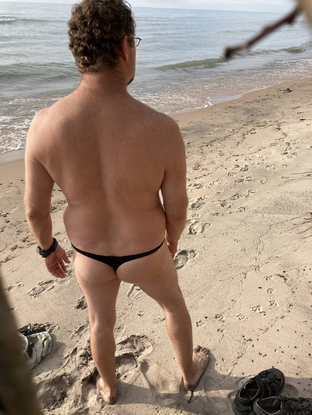 Nude Beach Guy